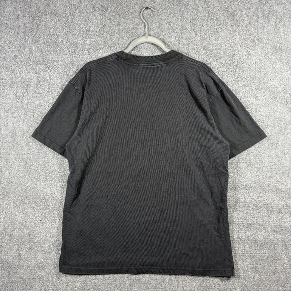 Y2K Wiz Khalifa Big Head Graphic T-shirt Black Mens Size Medium #1156 - Picture 2 of 8